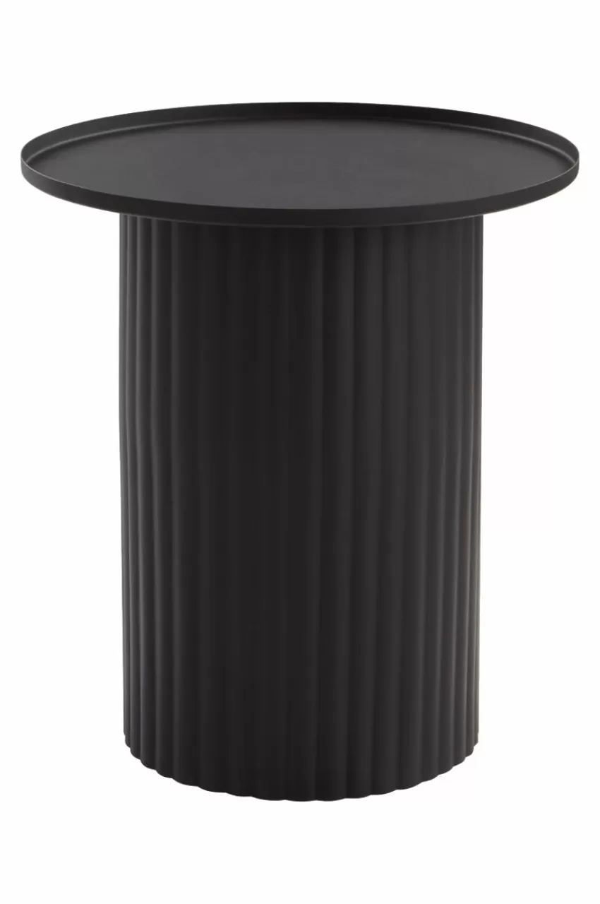 Bord*Jotex MEDINA Sidobord ø 45,5 Cm Svart
