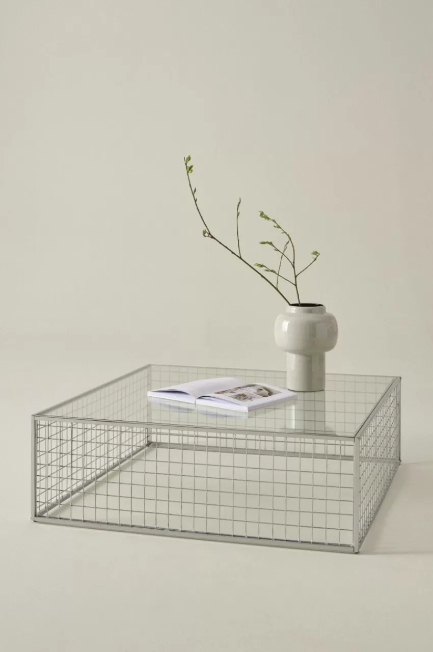 Bord*Jotex MEKKO Soffbord 91x91 Cm Krom