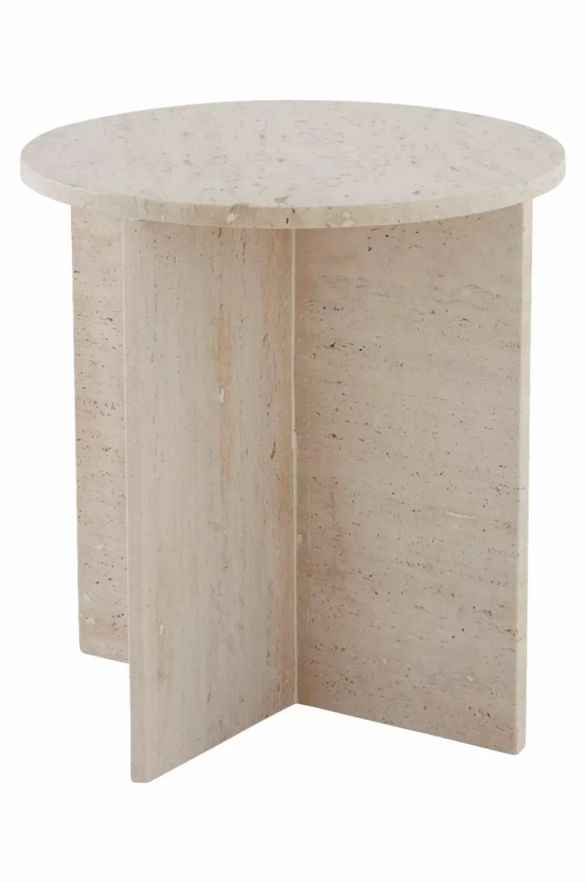 Bord*Jotex MELFORT Sidobord ø 40 Cm Gråvit