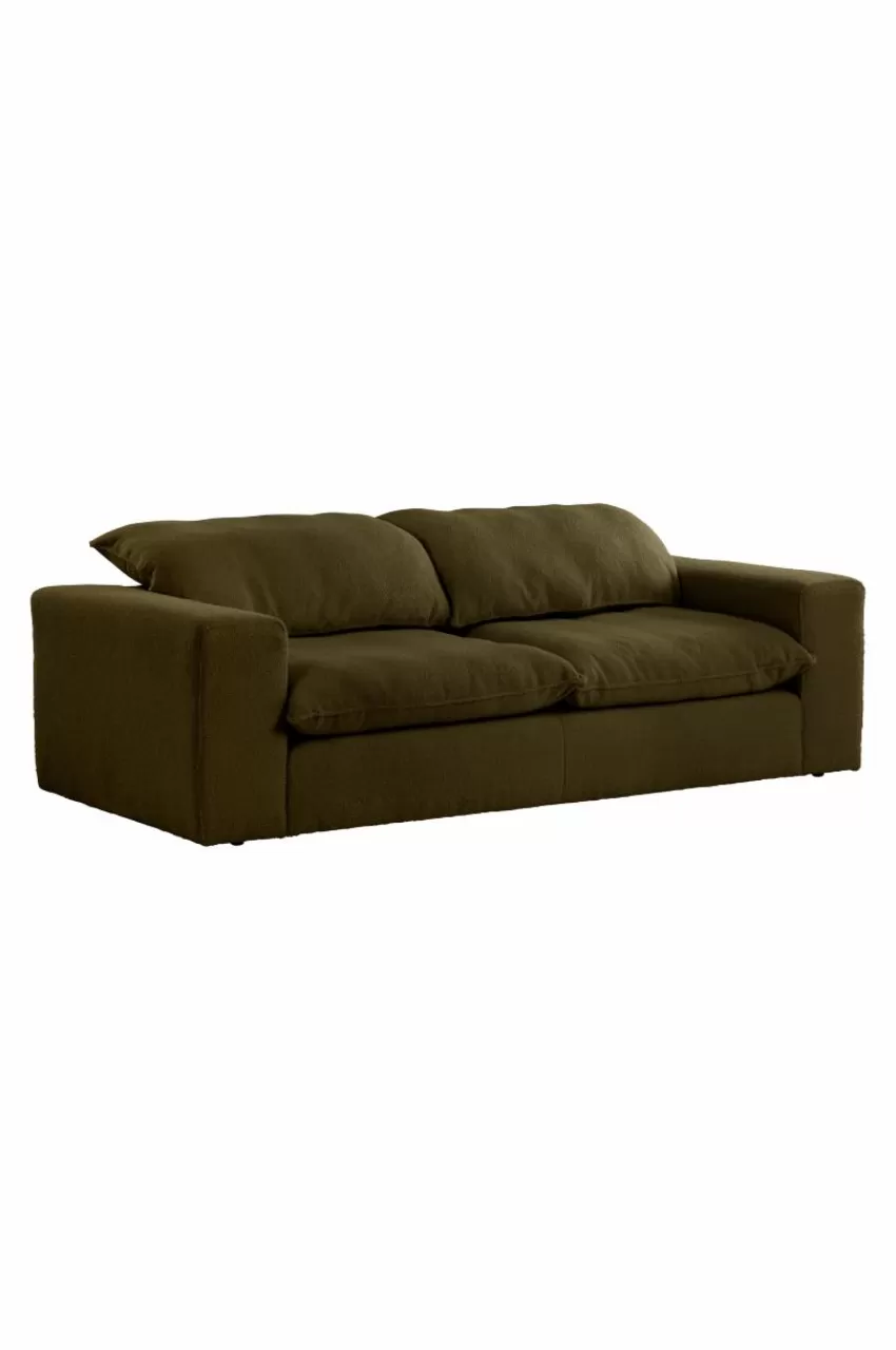 Soffor*Jotex MELIDES Soffa 3-sits Mossgrön