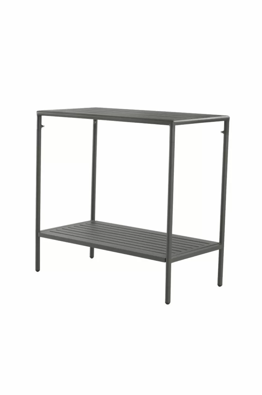 Utebord | Utemöbler*Jotex MENTON Avlastningsbord 50x100 Cm Khakigrön