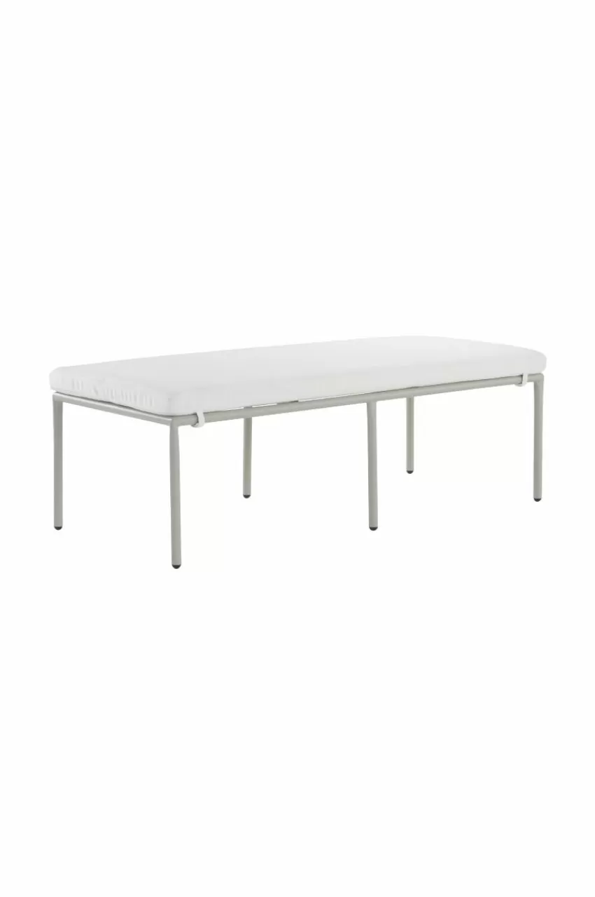 Utesoffor & Utebänkar | Utemöbler*Jotex MENTON Dagbädd Ljus grågrön/vit dyna