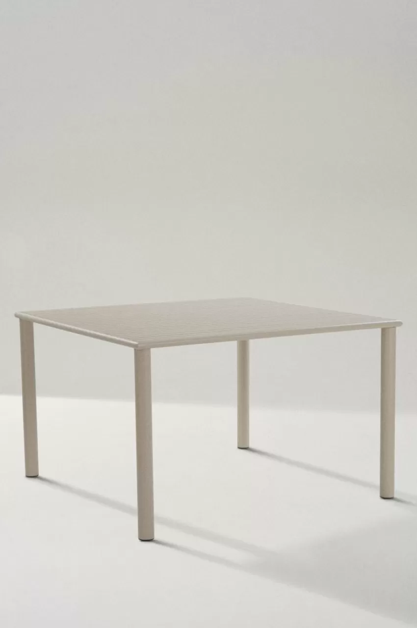 Utebord | Utemöbler*Jotex MENTON Matbord 120x120 Cm Beige