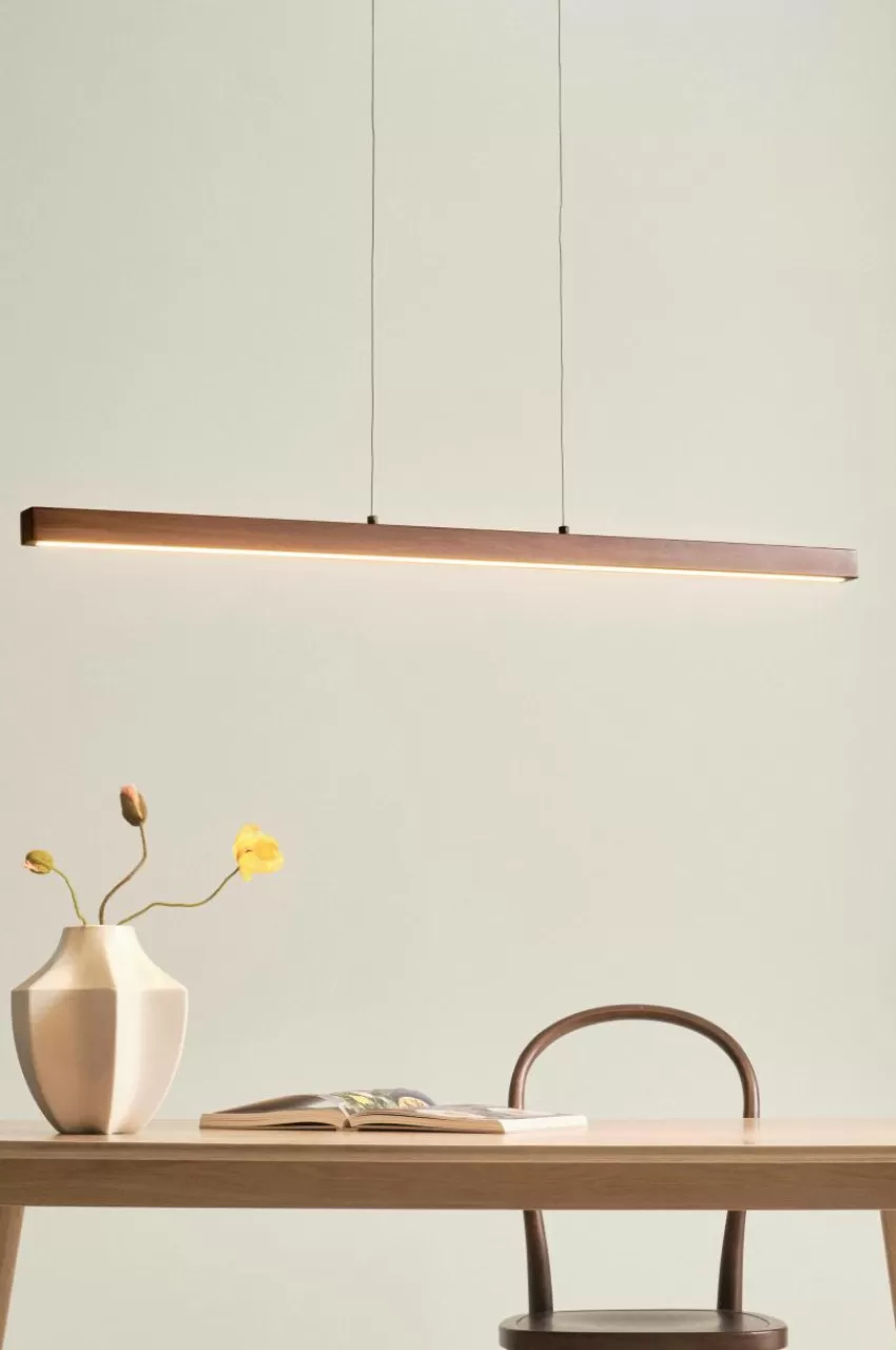 Taklampor*Jotex METIS Taklampa LED Valnötsbrun