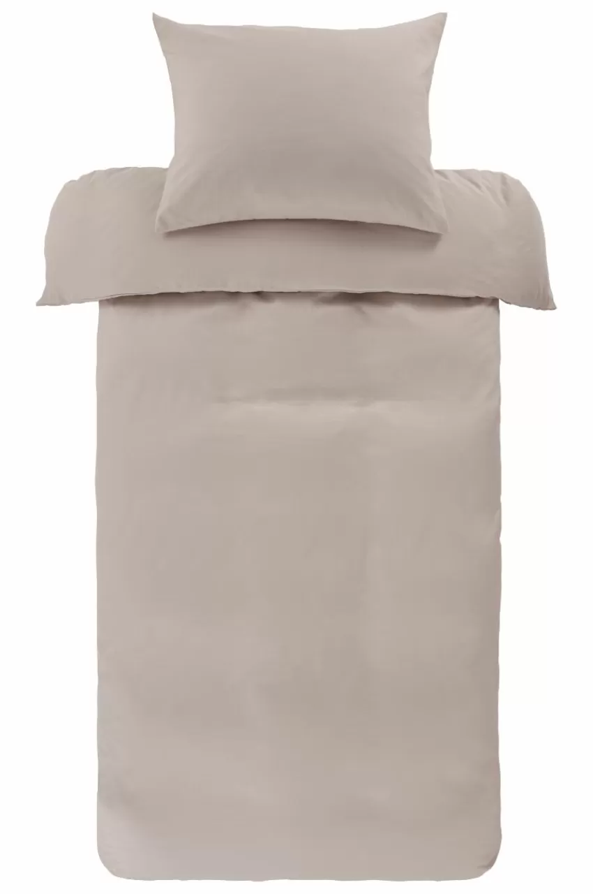 Påslakanset*Jotex MIA Påslakanset Enkelsäng Ljusbeige