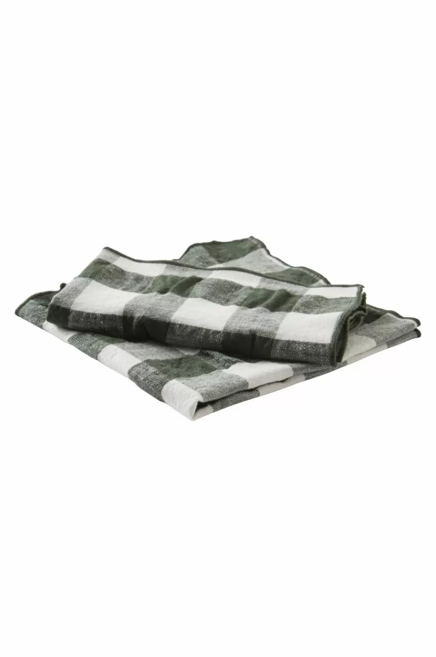 Servetter*Jotex MIMMI Servett 2-pack Grön/vit
