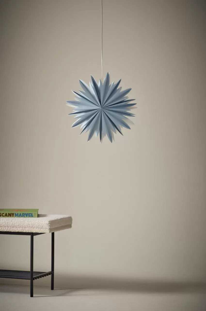 Julbelysning*Jotex MIMOSA Julstjärna ø 44 Cm Ljusblå