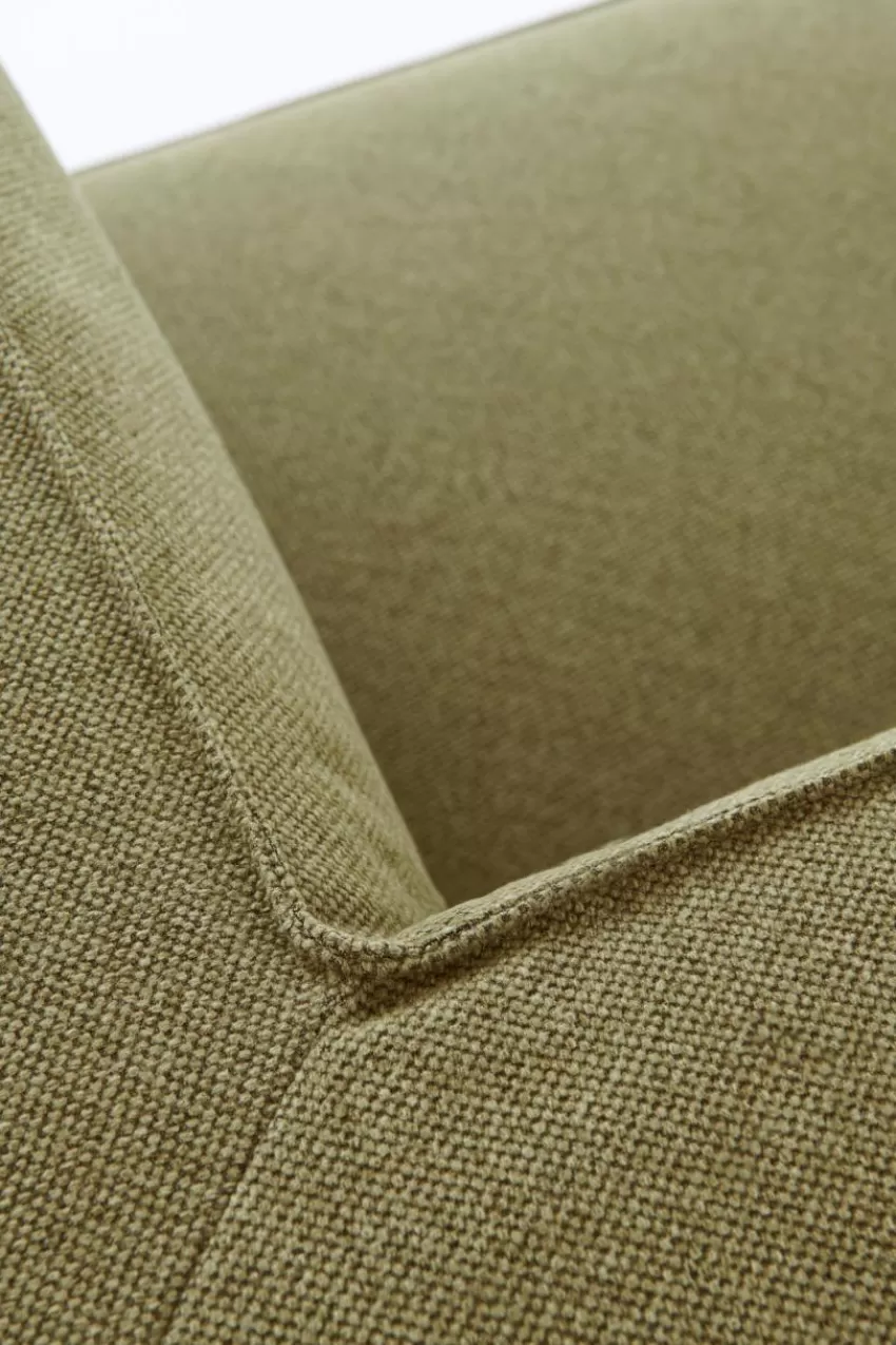 Soffor*Jotex MIRA TEXTURE Soffmodul - Hörndel Mossgrön