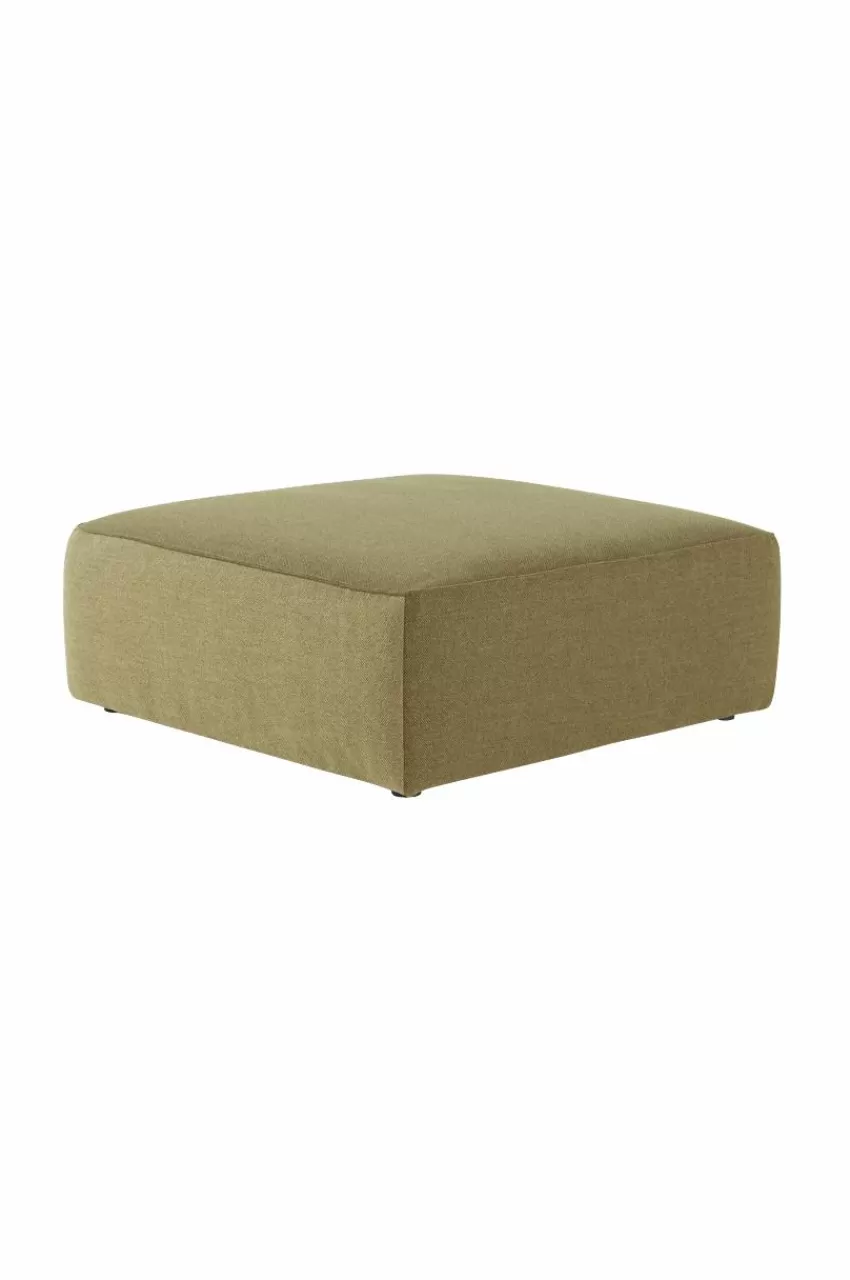 Soffor*Jotex MIRA TEXTURE Soffmodul - Sittpuff Mossgrön