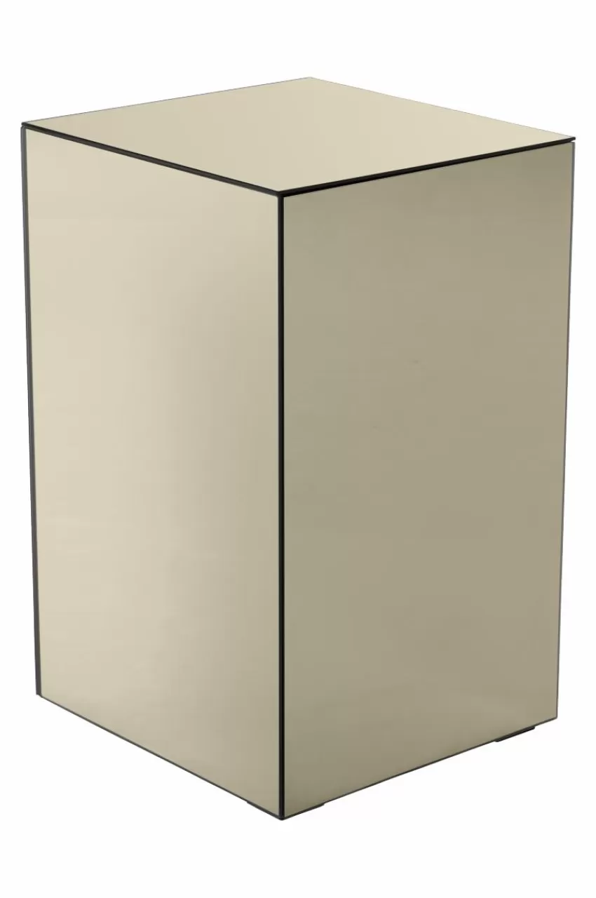 Förvaring*Jotex MIRRE Sängbord Vänster/champagne spegelglas