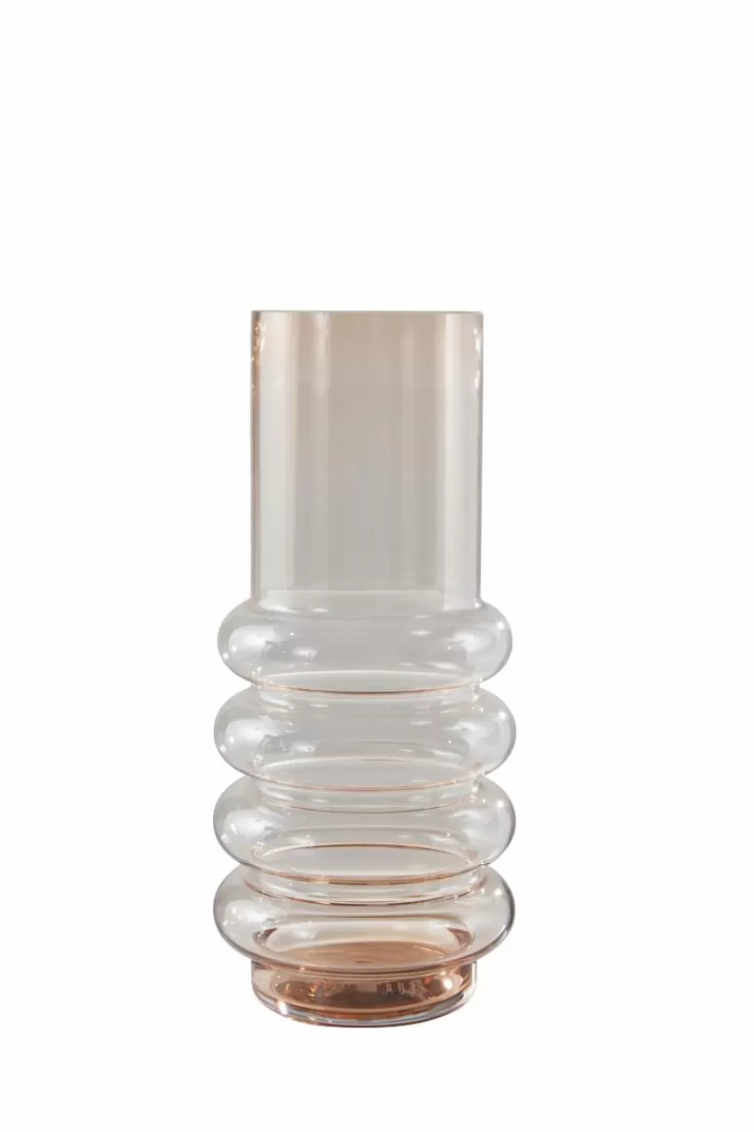 Vaser*Jotex MIST Glasvas - Höjd 36 Cm Amber