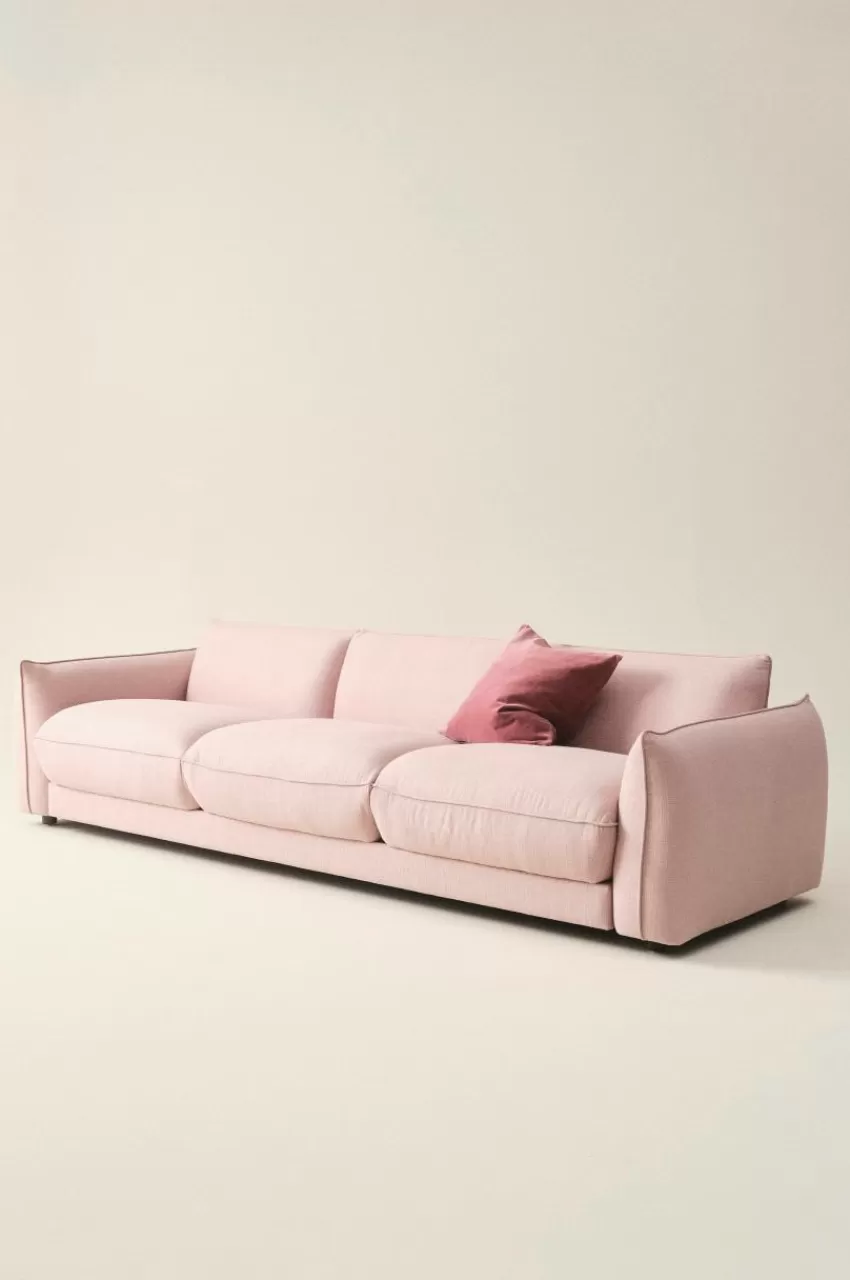 Soffor*Jotex MOLTON Soffa 3-sits Rosa