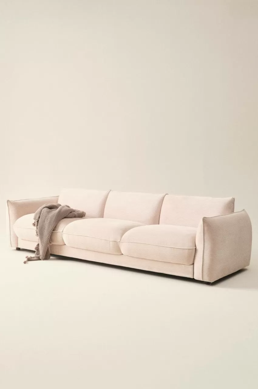 Soffor*Jotex MOLTON Soffa 3-sits Naturvit