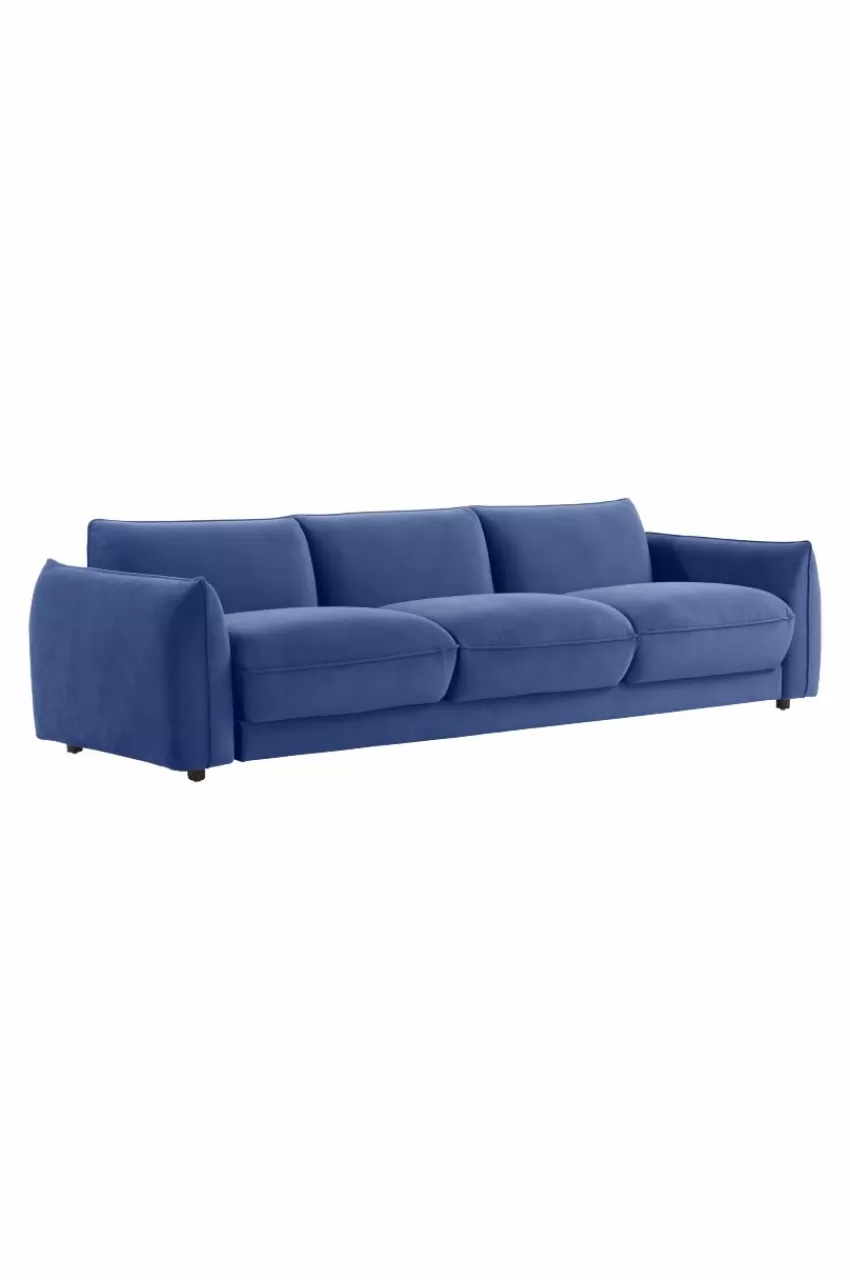 Soffor*Jotex MOLTON Soffa 3-sits Koboltblå