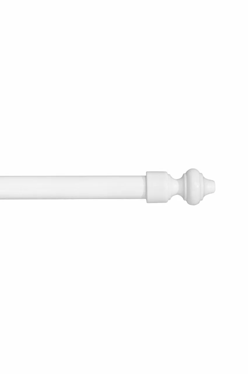Gardinstänger*Jotex Mormorstång 28mm 160cm vit