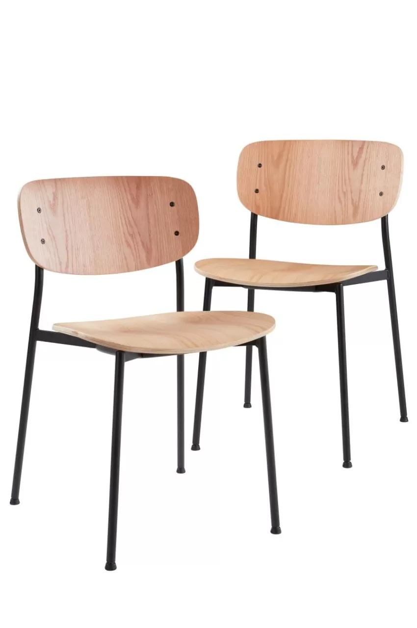 Stolar*Jotex MORRELL Stol 2-pack Ek