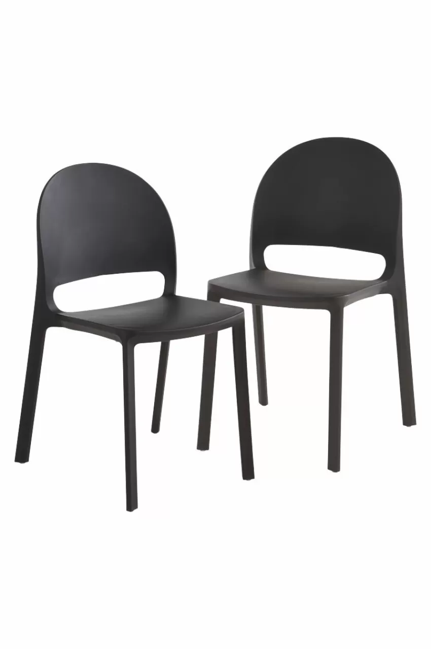 Stolar*Jotex MOSSBY Stol 2-pack Svart