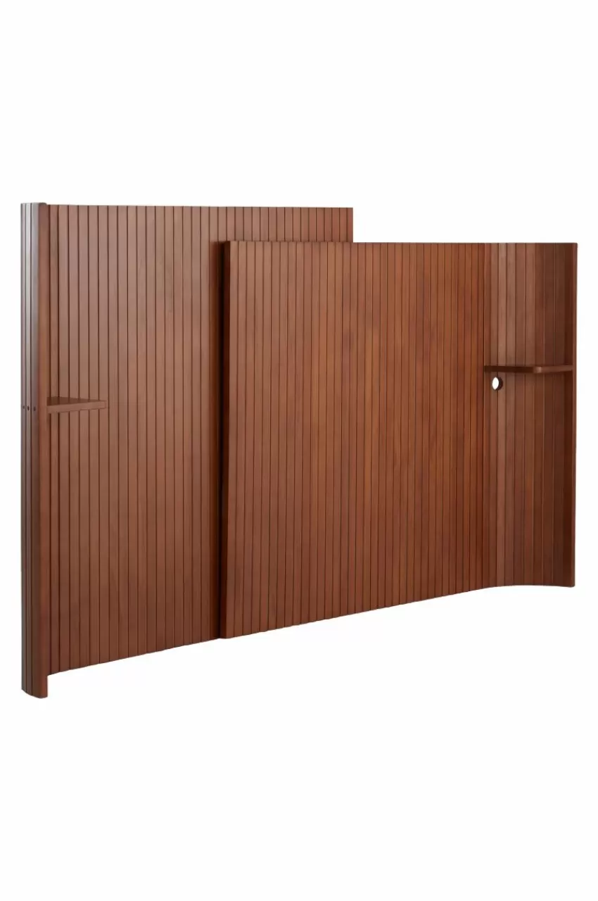 Sänggavlar*Jotex NAKAI Sänggavel 160 Cm/ 180 Cm Valnöt