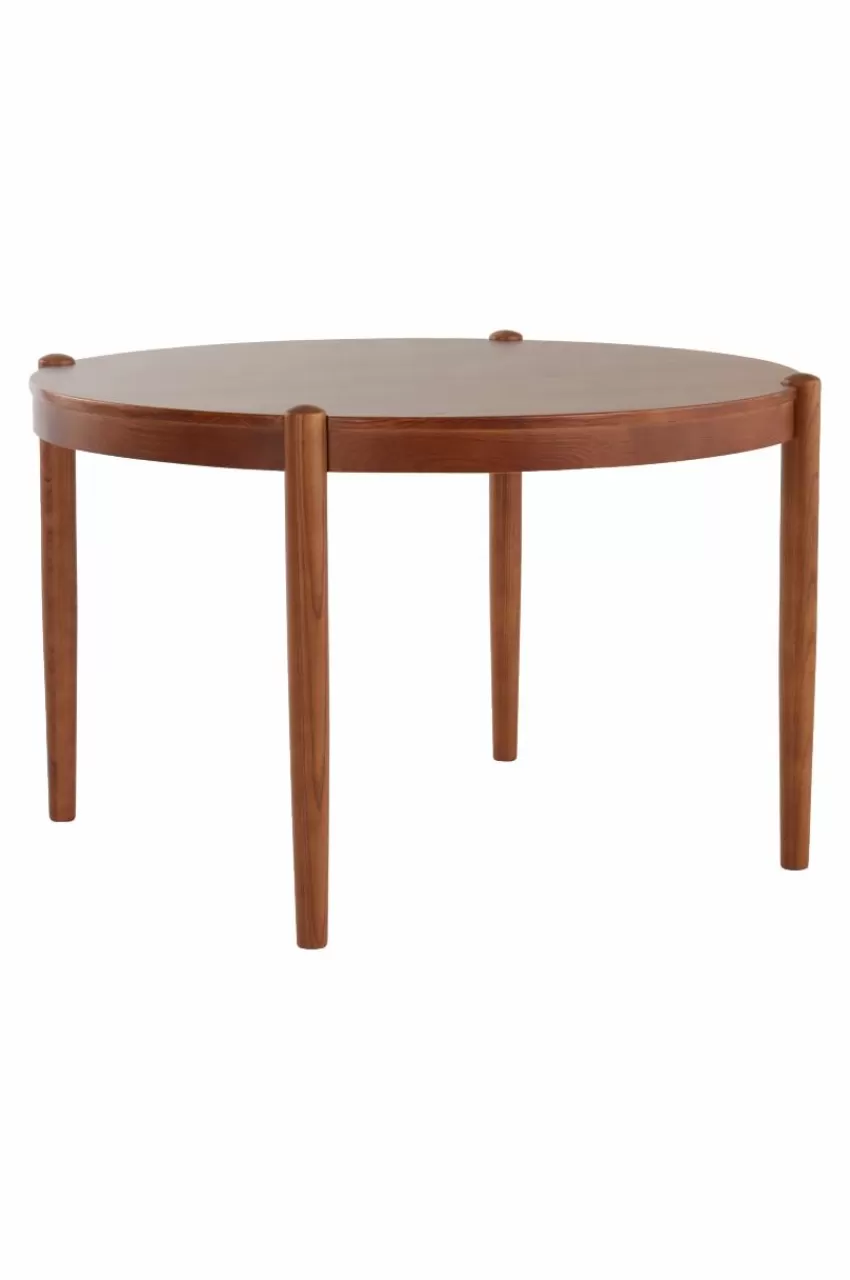 Bord*Jotex NATTAVAARA Matbord ø 120 Cm Valnötsbrun