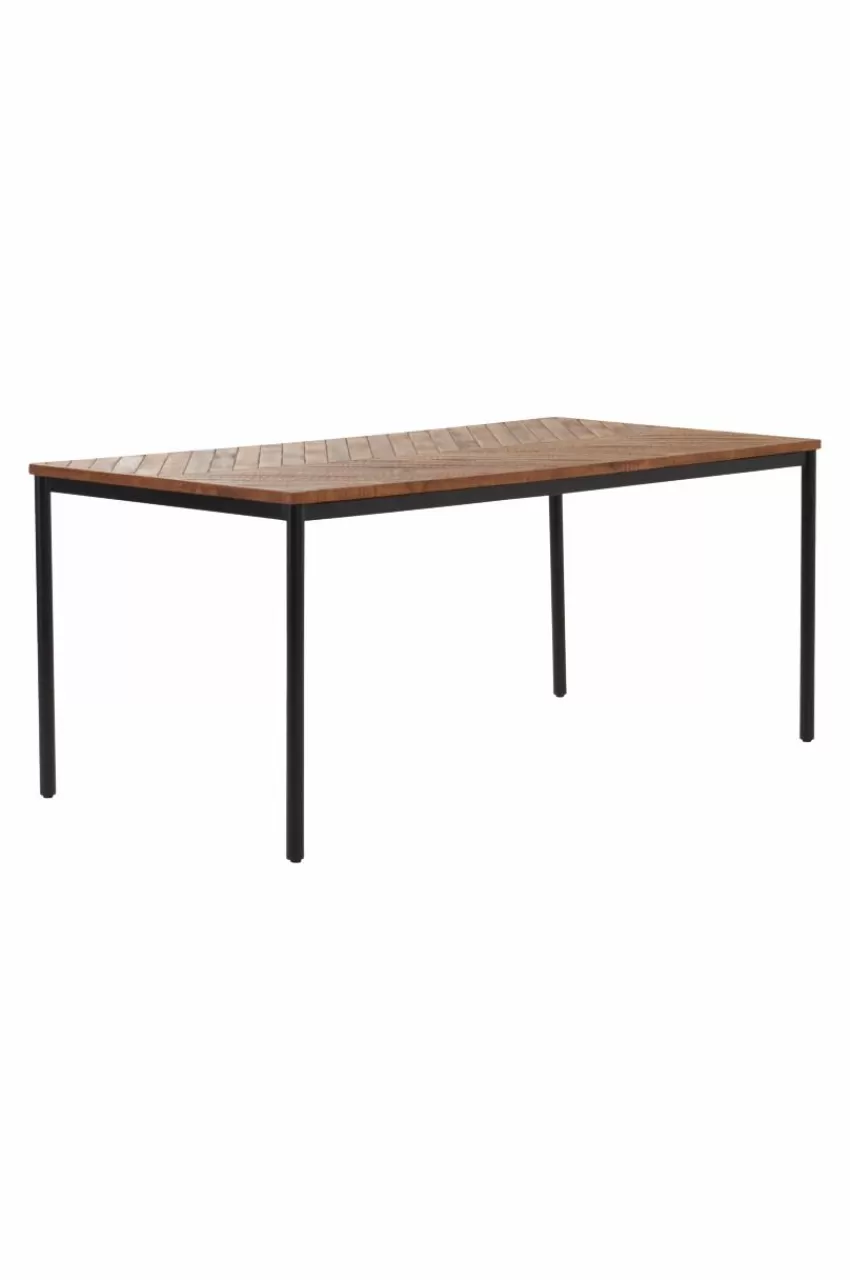 Bord*Jotex NEHRU Matbord 90x175 Cm Svart/trä