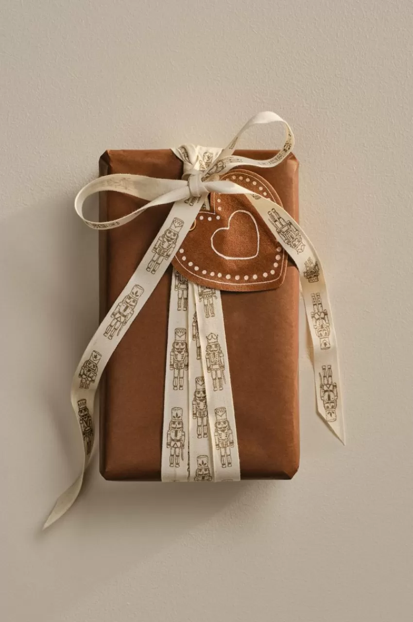 Presentpapper & Snöre*Jotex NUTCRACKER Band Greige