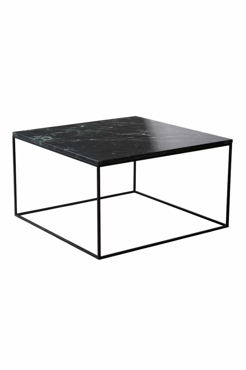 Bord*Jotex NYLAND Soffbord 70x70 - Marmor Grön