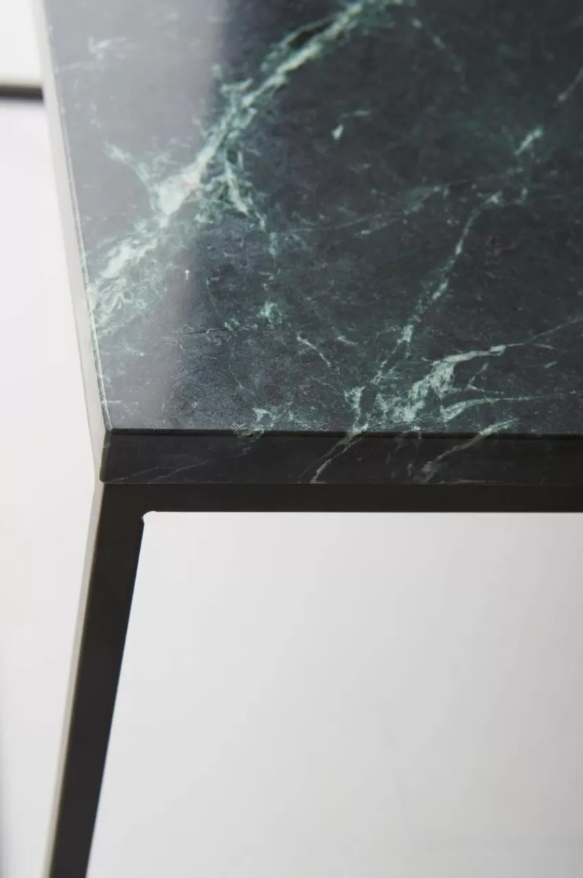 Bord*Jotex NYLAND Soffbord 70x70 - Marmor Grön