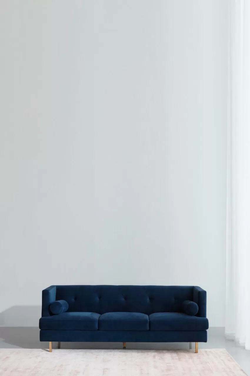 Soffor*Jotex OAKDALE Soffa 3-sits Blå