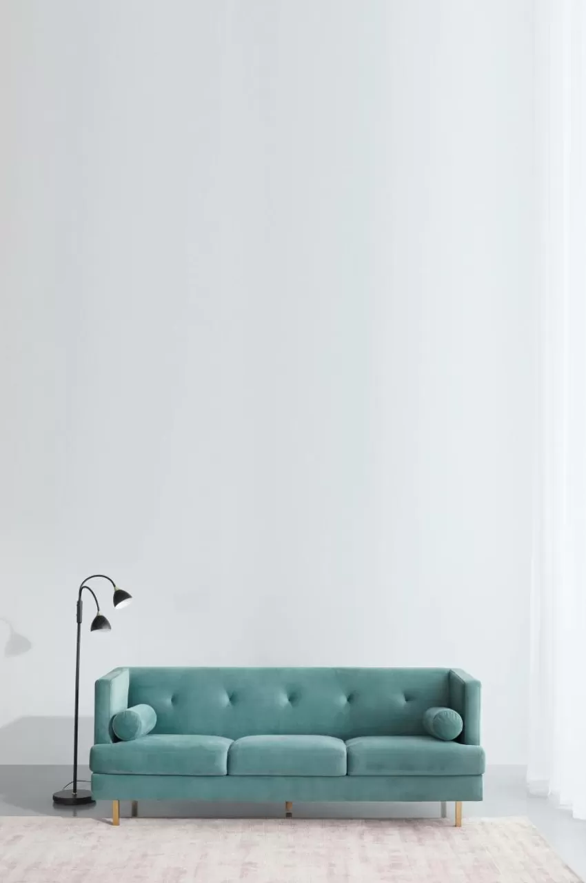 Soffor*Jotex OAKDALE Soffa 3-sits Dimgrön
