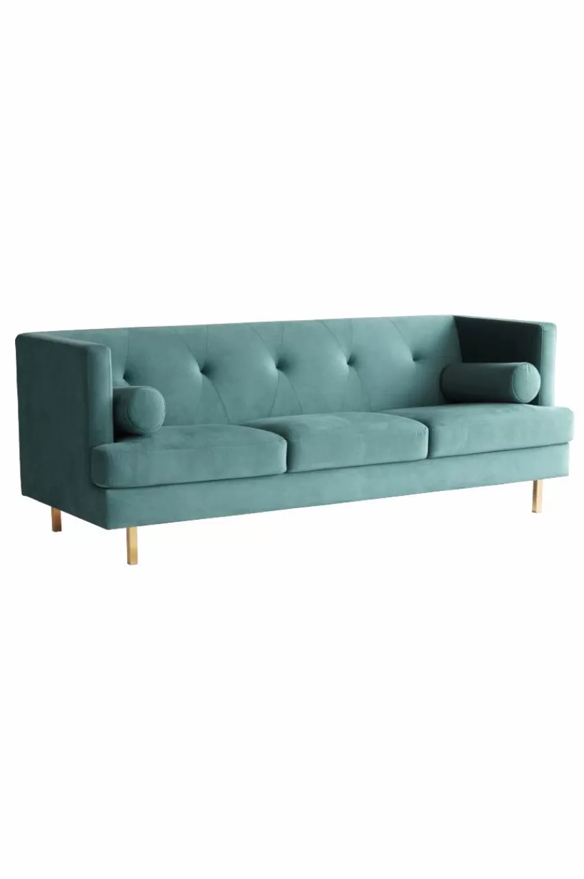 Soffor*Jotex OAKDALE Soffa 3-sits Dimgrön