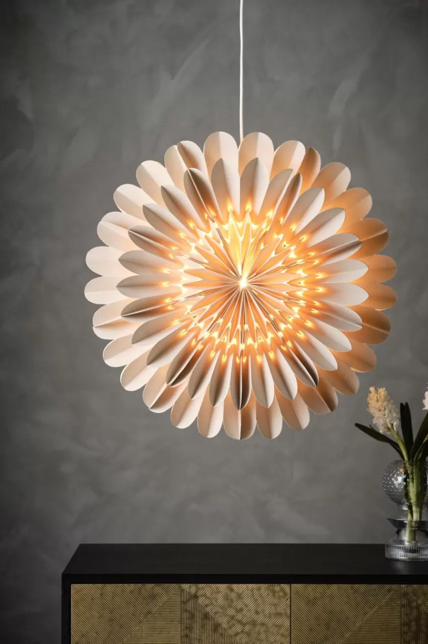 Julbelysning*Jotex OMEGA Julstjärna ø 60 Cm Beige