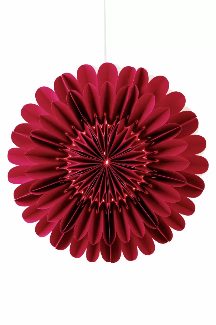 Julbelysning*Jotex OMEGA Julstjärna ø 60 Cm Röd