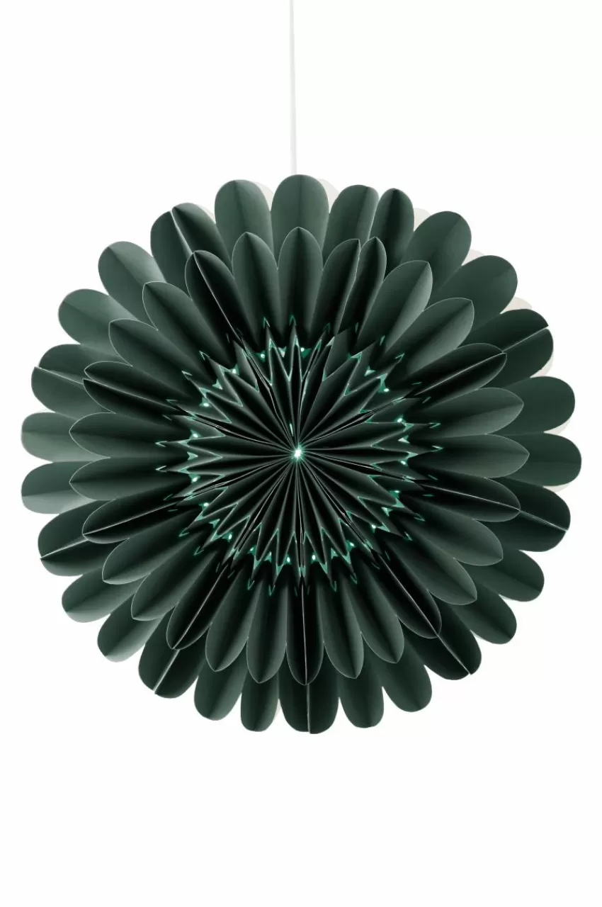 Julbelysning*Jotex OMEGA Julstjärna ø 60 Cm Mörkgrön