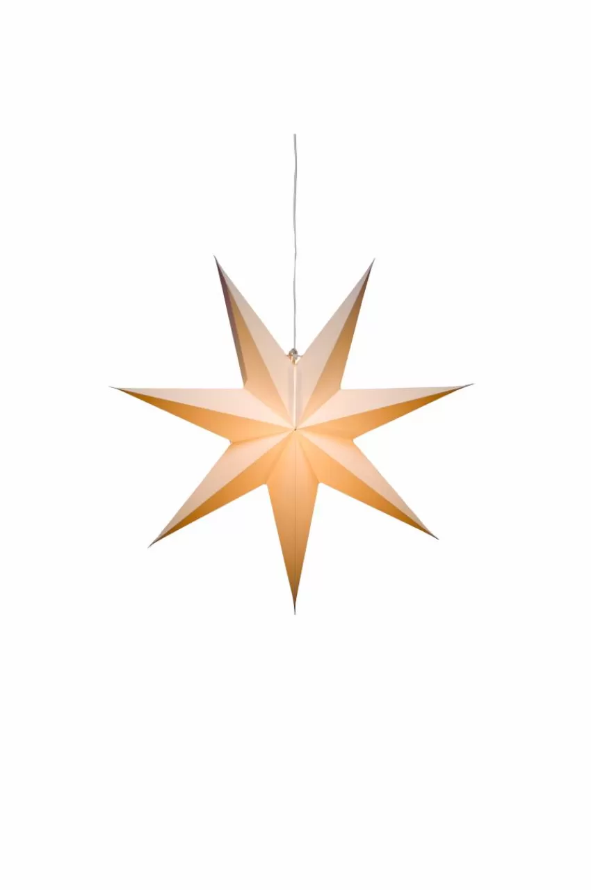 Julbelysning*Jotex Pappersstjärna 60cm Vit