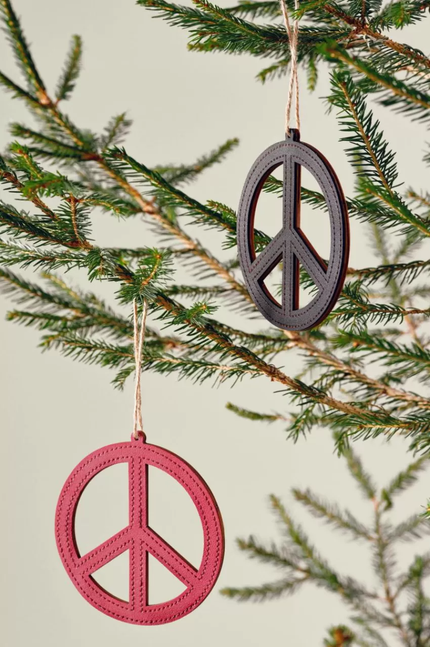 Juldekoration*Jotex PEACE Juldekoration 4-pack Röd/grön