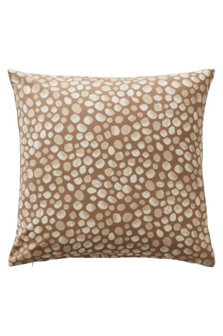 Prydnadskuddar & Fodral*Jotex PEBBLE Kuddfodral 50x50 Cm - Ekologisk Brun