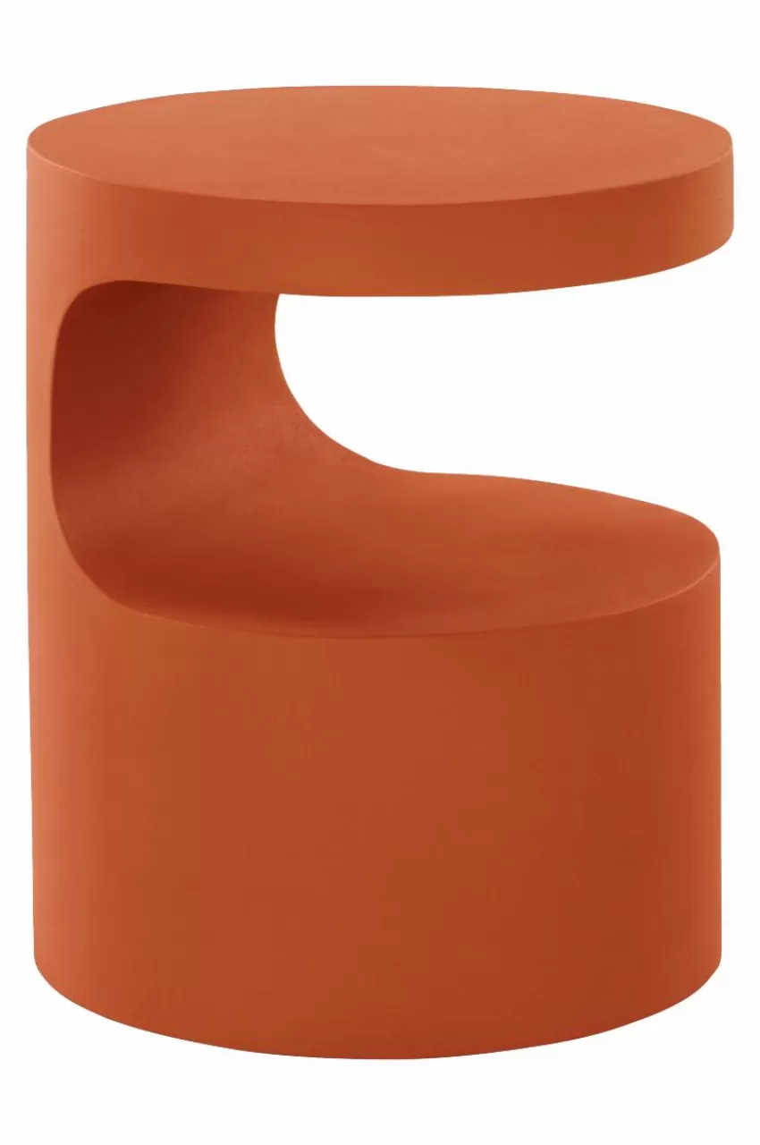 Bord*Jotex PICTON Sidobord ø 40 Cm Orange