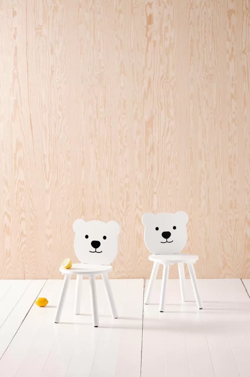 Barnmöbler | Barnmöbler Deal*Jotex POLARBEAR Barnstol 2-pack Vit