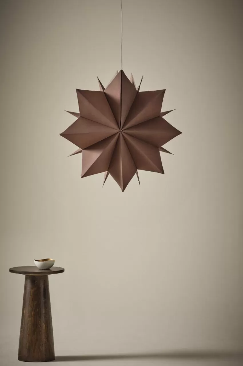 Julbelysning*Jotex POLARIS Julstjärna ø 58 Cm Ljusbrun