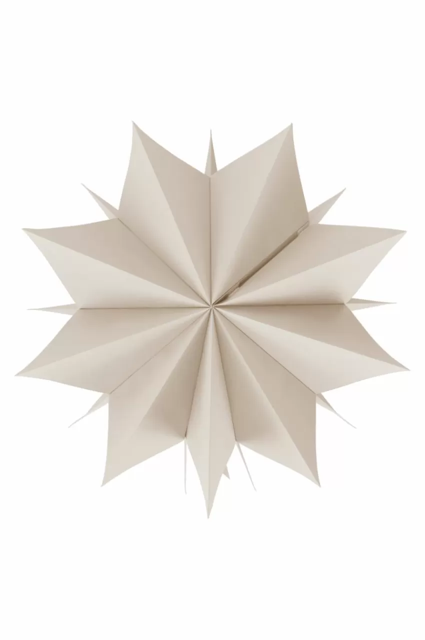 Julbelysning*Jotex POLARIS Julstjärna ø 58 Cm Beige