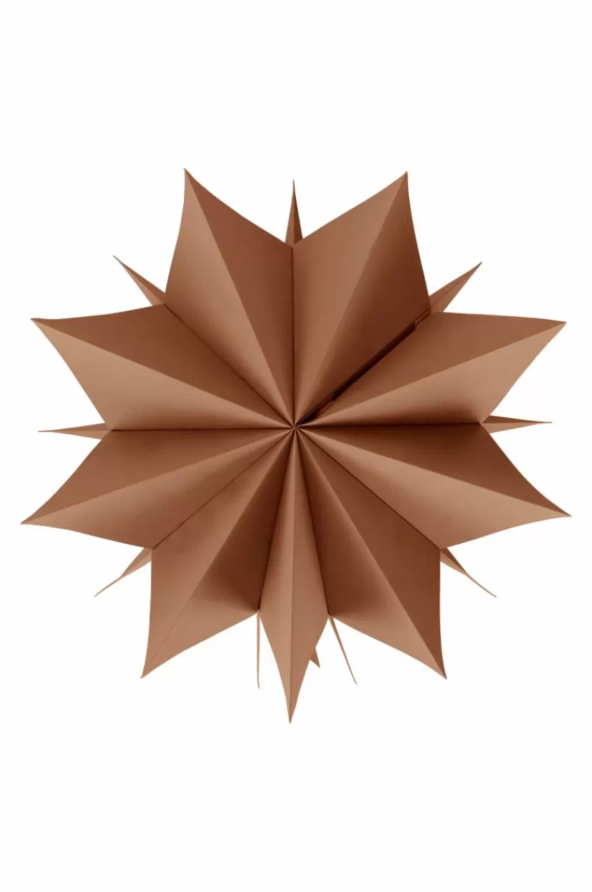 Julbelysning*Jotex POLARIS Julstjärna ø 58 Cm Ljusbrun