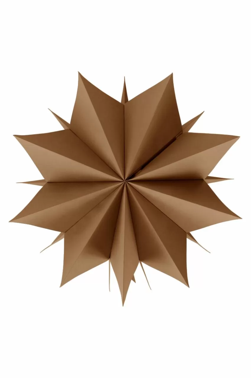 Julbelysning*Jotex POLARIS Julstjärna ø 58 Cm Brun