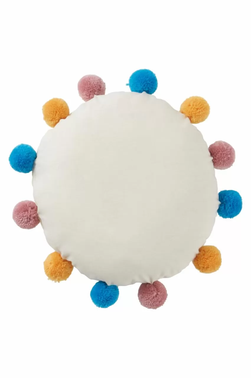 Barnkuddar*Jotex POMEZIA Kudde ø 35 Cm Vit/multi