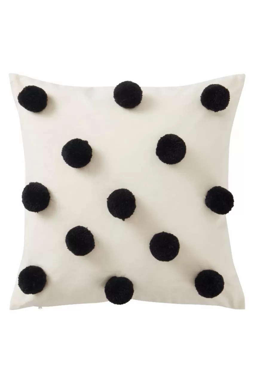 Barnkuddar*Jotex POMEZIA Kuddfodral 45x45 Cm Vit/svart
