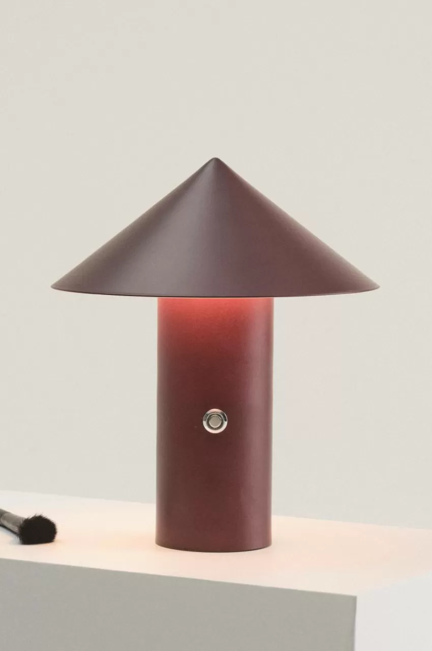 Bordslampor*Jotex POMPEII Bordslampa LED Vinröd