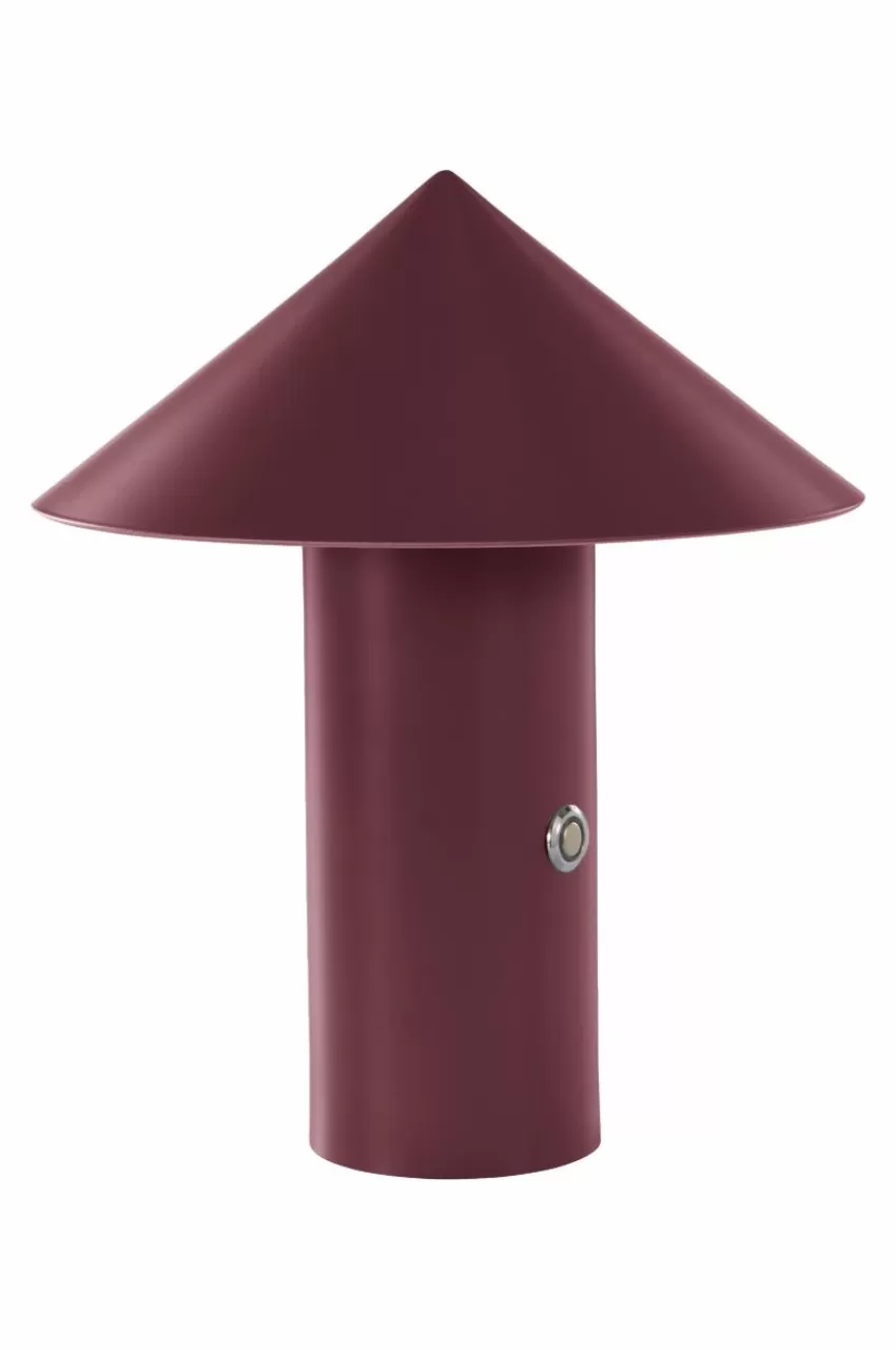 Bordslampor*Jotex POMPEII Bordslampa LED Vinröd