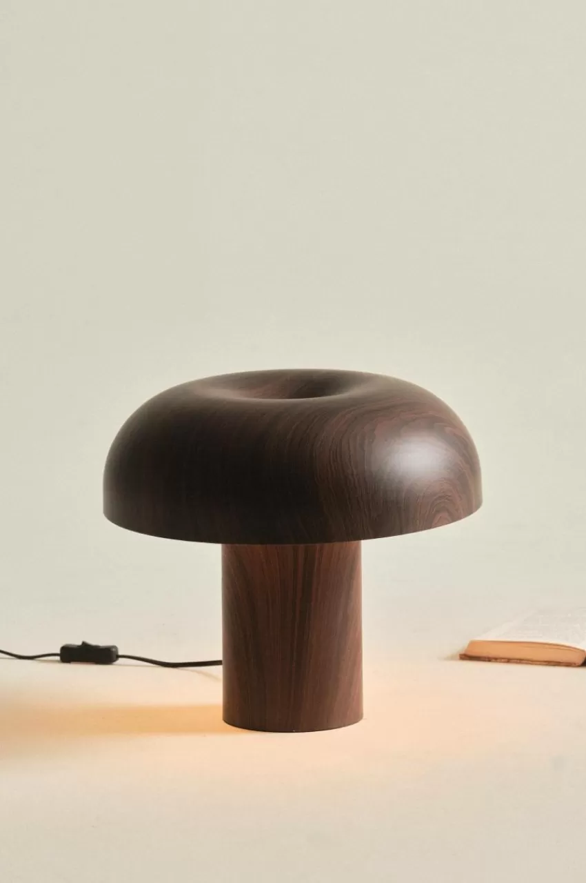Bordslampor*Jotex RAGGE Bordslampa Valnötsbrun