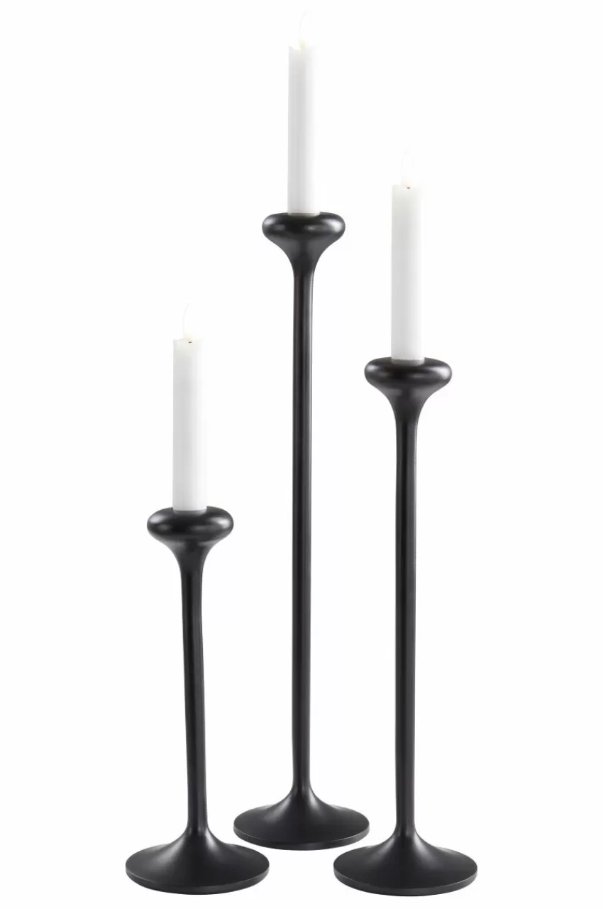 Ljusstakar*Jotex RAKEL Ljusstake 3-pack Svart