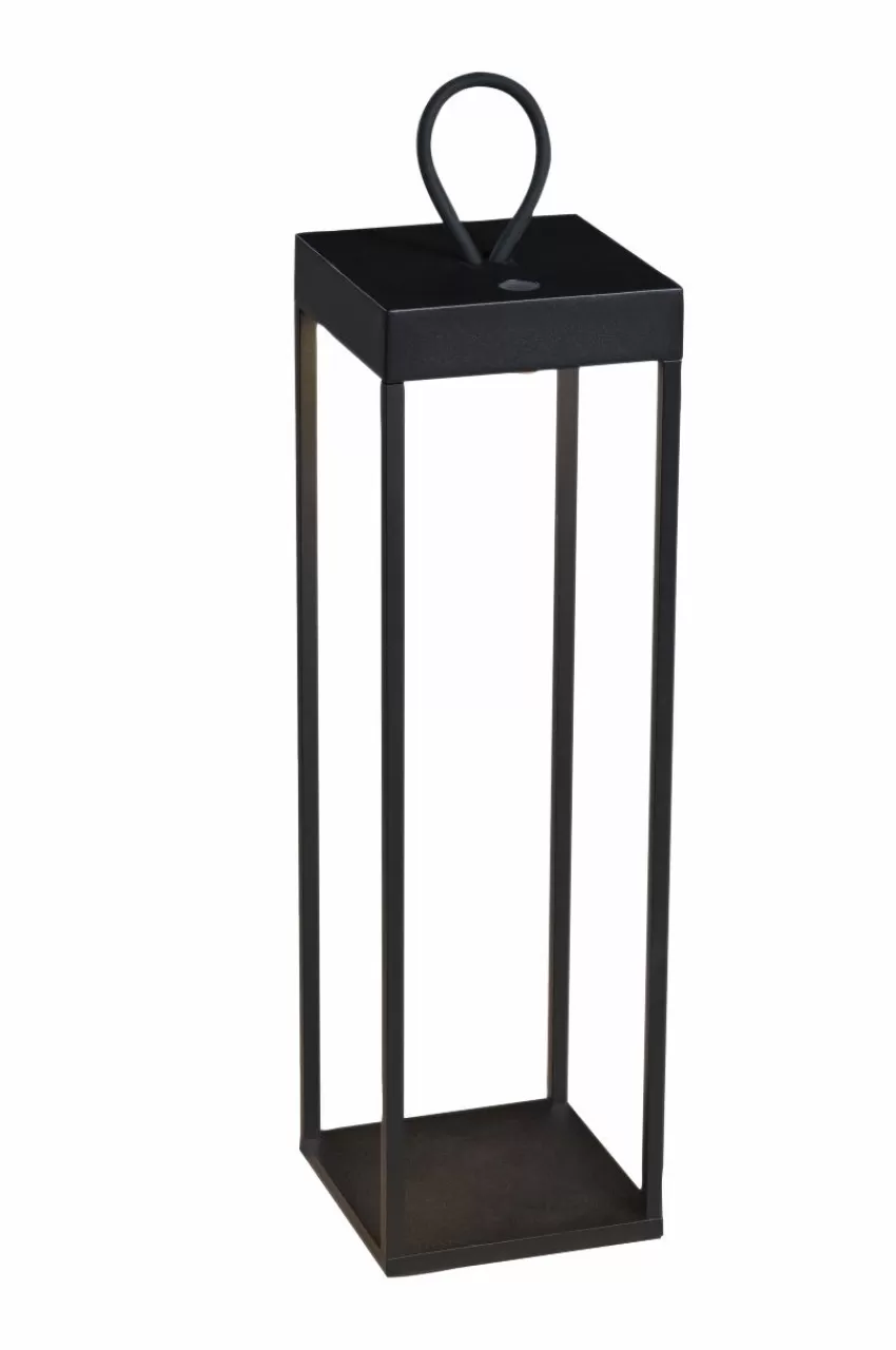 Utebelysning | Utebelysning*Jotex RAVELLO LED Ljuslykta Utomhus 50 Cm Svart
