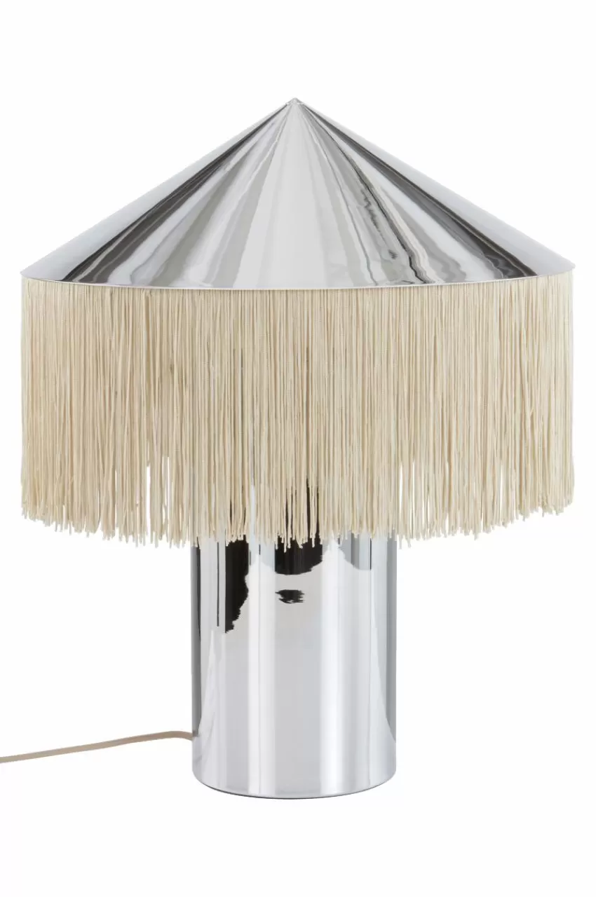 Bordslampor*Jotex REGENCY Bordslampa Krom/beige